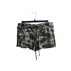 Lucky Brand Green Camo Casual Lounge Soft Sleep Shorts Medium